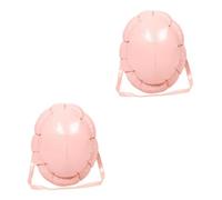 Healeved 2pcs Pvc Inflatable Santa Belly for Cosplay Parties, Unisex Khaki