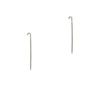 Healeved 2pcs Realistic Golden Plastic Magician Costume Walking Cane with Detachable Design, Easy to Assemble Party Cosplay Crutch for Dance Performance and Halloween Activities