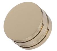 Healeved 2pcs Refillable Empty Loose Powder Box with Mirror and Lid, Double Layer 59mm Compact for Face Powder, Plastic and Glass Material, Travel-friendly and Good Protection for Everyday