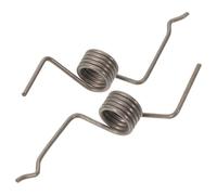 Healeved 2Pcs Refrigerator Door Spring Replacement Stainless Steel Vertical Hinge Frame Fridge Spring Hinge for Electronics Accessories