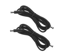 Healeved 2pcs Replacement Nail Machine Handpiece Wire with Stable Performance and Precise Compatibility, 1.52m Black Woven Power Cord for Professional Salon and Home Use