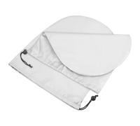 Healeved 2pcs Side Mirror Covers for Cars, Universal Fit with Quick Installation, Made of Sturdy Oxford Cloth and Silver Coating, for Protecting Rearview Mirrors from Snow, Dust and Sun