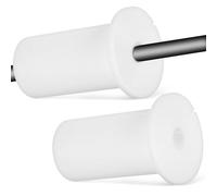 Healeved 2pcs Silicone Cable Hole Covers for Wall Cable Tidy, Wire Covers for Cords on Wall Resistance to Wear and Tear and Easy Installation, for Office Workstations and Entertainment