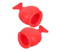 Healeved 2pcs Silicone Fish Shape Lip Plumper Reusable Lip for Bigger Safe and Plumping Tool for Occasions Convenient and Fashionable Design