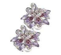 Healeved 2pcs Small Mini Hair Claw Clips Bang Hair Clips Boys and Girls Accessories for Little Girls