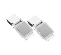 Healeved 2pcs Stainless Steel Money Clip Multi-Function Portable Bill and Cards Storage Clamp Practical Fixing Clip for Men Outdoor and Office Use