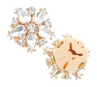 Healeved 2pcs Star Cufflinks Decorative Cuff Buttons for Business Suit Tuxedo Shirts Fashionable Occasions