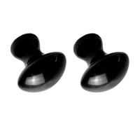 Healeved 2pcs Stone Mushroom Shaped Facial Rollers with Comfortable Grip and Relieving Function for Beauty Massage and Relaxation at Home Or Spa