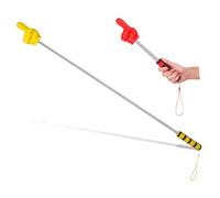Healeved 2pcs Telescopic Hand Pointer Extendable Finger Pointer for Presentations Versatile Stainless Steel and Foam Design Assorted Colour Classroom Teaching Tool for Business