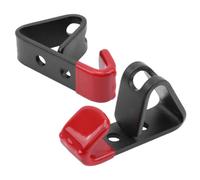 Healeved 2pcs Tire Wheel Hooks Wall Mounted Car Rim Display Hooks Solid Iron with Soft Plastic Coating for Garage Storage and Personal Garages Versatile Use and Storage Solution