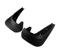 Healeved 2pcs Universal Black Plastic Car Mudguard Shroud Mud Flaps for Vehicles Enhanced Aesthetic and Compatibility, for Pickup Trucks Exterior Protection