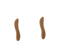 Healeved 2pcs Verawood Back and Neck Massager Scraping Tool Enlarged Scalp Massager for Head Scalp Relief Style Muscle for Tissue Mobilization