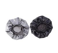 Healeved 2pcs Wide Side Elastic Sleeping Hair Loss Hats Chemotherapy for Women Girls Soft for Sleeping and Chemo Sessions