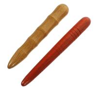 Healeved 2pcs Wooden Acupoint Massagers Foot Massage Sticks Easy to Hold Comfortable on Skin Household Use for Relaxation and Muscle Relief