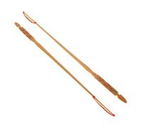 Healeved 2pcs Yangqin Bamboo Practice Hammers for Dulcimer Musical Instrument Accessories for Improved Playing Techniques and Sound Quality