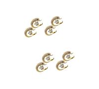 Healeved 2sets 2pcs Dolphin Rhinestone Brooch Bling Decorative Pin Jewelry for Women Charming Fashion Accessory for Parties Weddings and Special Occasions 2pcs*2