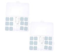 Healeved 2sets Multiple -Lens Travel Holder Compact Leak Organizer Case Flipping Cover for Convenient Lens Storage for Travel and Daily Use