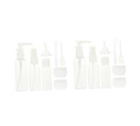 Healeved 2sets Practical Cosmetics Travel Bottles Aftershave Travel Bottle Refillable Liquid for Women