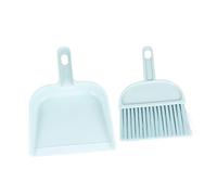Healeved 2sets Reptile Mini Broom Dustpan Set for Pet Cleaning Tools Supplies for Hamster Cleaner and Small Dustpan and Brush