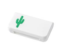 Healeved 3 Grids Weekly Pill Box Portable Mini Medicine Organizer Pp Plastic Travel Pill Holder
