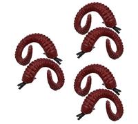 Healeved 3 Pairs Sheep Horn Hair Clip Set Durable Unique Halloween Hair Accessories for Unforgettable Looks for Various Hairstyles for Parties Masquerades