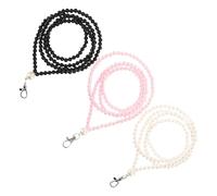 Healeved 3 Pcs Dress Zipper Pull Helper Extension 120cm Zipper Puller Extender Hooks for Tight Dresses in Black White and Pink