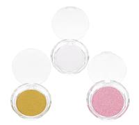 Healeved 3 Pcs Eyelash Packaging Boxes Eyelash Boxes Packing 2.99x2.99x0.75in Convex-concave Design Easy to Carry Compact Workmanship for Ladies Who Love Makeup Going