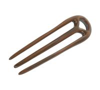 Healeved 3-piece Chinese Retro Wood Hair Stick Set Green Sandalwood Hair Forks Bun Holder for Women Elegant Accessories for Traditional