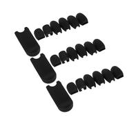 Healeved 3 Sets Saxophone Thumb Rest and Side Key Pads for Tenor Saxophone Silicone Material with Vibration Reduction and Thumb Positioning Accuracy for Teaching and Stage Performances