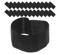 Healeved 30 Pcs Black Elastic Armbands for Memorial and Funeral, Polyester Mourning Arm Bands Suitable for Men and Women, Comfortable Stretchy Armband for Funeral and Memorial Ceremonies