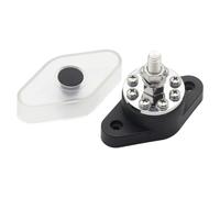 Healeved 300a Terminal Bus Bar Distribution Terminal Block for Cable Wire High Amperage Connections Nylon Glassfiber PC for Automotive Boat Wiring Harness