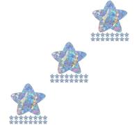 Healeved 300pcs Small Glitter Star Stickers Adhesive Bandages for Care Star-Shaped Protector Plasters for Self-adhering with Sparkling Design
