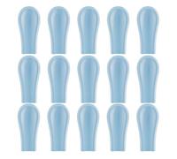 Healeved 30pcs Ear Wax Removal Silicone Spoon Sleeves Replacement Covers for Ear Cleaning Tool for Teens and Adults Wet and Dry Accessories Kit