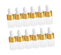 Healeved 30pcs Glass Dropper Bottles Liquid Bottles for Perfume Cosmetics and Essential Oils for Travel and Sample