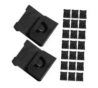 Healeved 30pcs Heavy Duty S-Shaped Metal Picture Frame Hanging Hooks with Non-Slip Coating, Iron Wall-Mounted Frame Brackets for Secure Photo, Album, and Artwork Display on Drywall