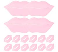 Healeved 30pcs Hydrating Lip Gel Pads Exfoliating Effect Portable Lip Care Masks Moisturizing and Overnight Nourishing Treatment