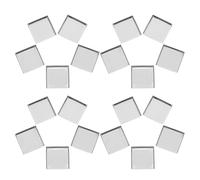 Healeved 30pcs Makeup Pans Empty Iron Pans for DIY Eyeshadow Palette Blush Powder Use