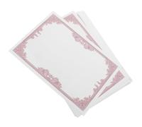 Healeved 30pcs Printable Certificate Paper for Academic and Employee Recognition, Premium Green Paper Smooth Writing Experience and Simple Elegant Design, A4 Size for Diplomas and Awards