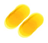 Healeved 30pcs Warm Yellow Video Light Gel Filters Peel and Stick Pet Film for Soft Ambient Lighting Transformation Suitable for Nursery and Household Warm Night Light