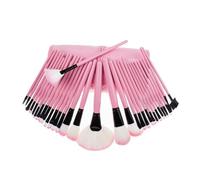 Healeved 31pcs Portable Makeup Brush Set Microfiber Essential Set for Chinese Women