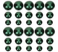 Healeved 350pcs No Hole Fake Pearls Vase Filler Beads for DIY Craft Supplies and Home Décor, Round Plastic Resin Pearls Easy to Use for Vase Decoration and Floating Effects