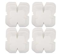 Healeved 36PCS Bowl Cozy Pre Cut Batting | 6 Size Bowl Cozy Template | Felt Microwavable Quilt Batting Cut on Fold Template for Sewing DIY, Microwave Safe (7,8,9,10,11,12 Inch)
