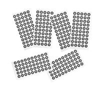 Healeved 3D Scanning Markers Reflective Film Point 1500Pcs 6.0Mm High Reflectivity Dots Lightweight for Scanner Use