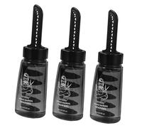 Healeved 3pcs Boucleme Curl Defining Gel Empty Hair Styling Gel Bottles Applicator Comb Men Hair Applicator Bottle