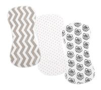 Healeved 3pcs Burp Cloth Cotton Small Bibs for Feeding Dinner Eating Unisex Assorted Style Shoulder Protect Bib Random Style