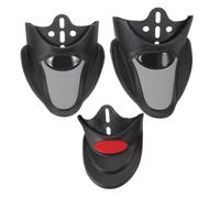 Healeved 3pcs Electric Scooter Front and Rear Mudguard - Rubber Universal Fender Fish Tail Cover for Electric Bike - Splash Guard Protector for Outdoor Riding
