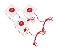 Healeved 3pcs Emergency Call Button for Elderly, Wall-mounted Plastic Sos Pull Cord Alert Switch, Patient Emergency Button for Nursing Homes and Bathrooms