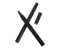Healeved 3pcs Empty Eyeliner Pen Tube Assorted Brush Tips Liquid Eyeliner Container for Diy Makeup