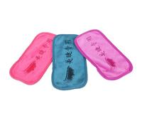 Healeved 3pcs Eyelash Extensions Pads False Lash Holder Fabric Soft Makeup Towel for Lash Grafting Palette Eyelash Pads Extension Tray
