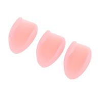 Healeved 3pcs Flute Finger Rest Pad Silicone Flute Thumb Cushion Pinkie Pad Music Accessories for Wind Instrument Performance Party Festival